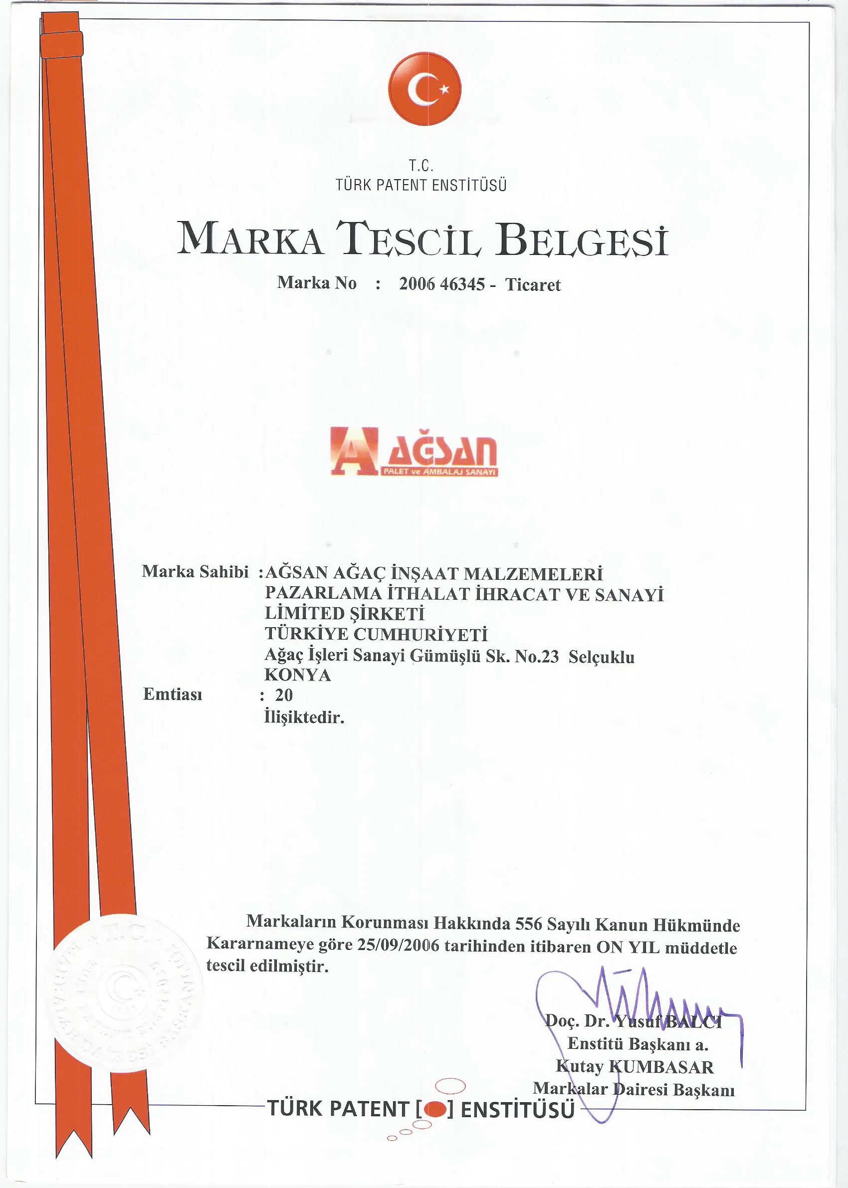 Marka Tescil